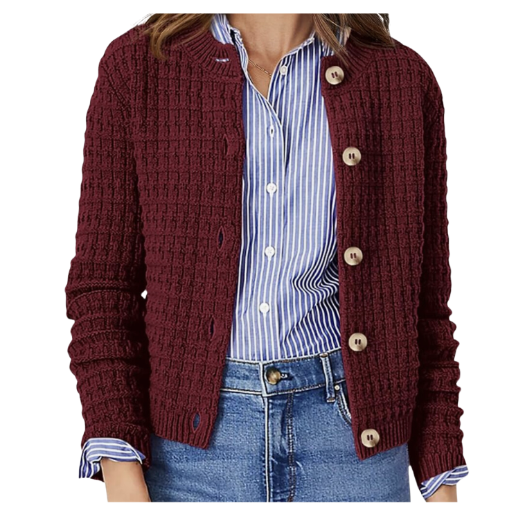 Knit Cardigan Sweater